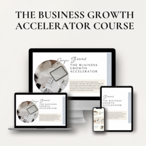 The Business Growth Accelerator Course